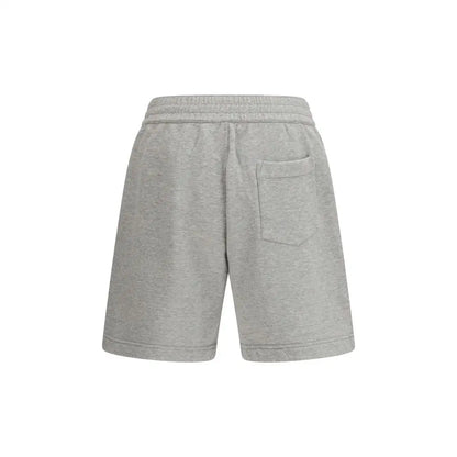 Givenchy grå bomulds bermuda shorts med snøre og lomme