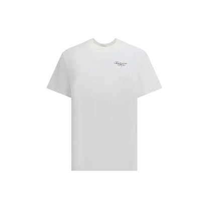 Givenchy hvid bomuldst-shirt med sort logo – spar 30–70% på 100% originale brands