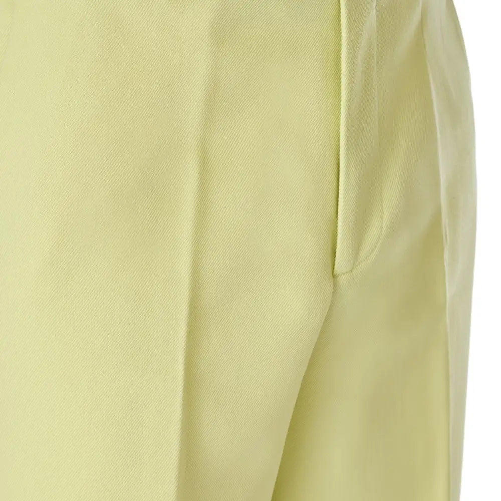 Gucci Lime Yellow Polyester Pants