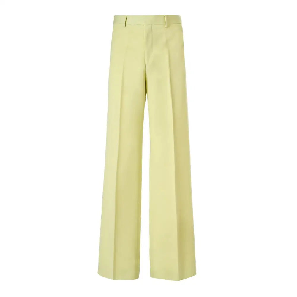 Gucci Lime Yellow Polyester Pants