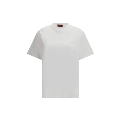 Gucci White Cotton Sportswear - T-shirts