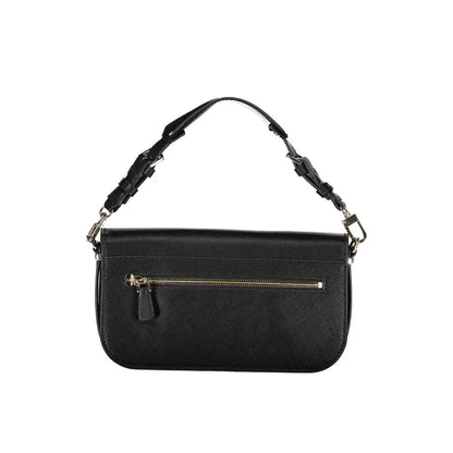 Guess Jeans Black Polyethylene Handbag - Håndtasker