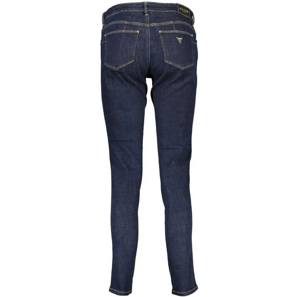Guess Jeans Blue Cotton Women Jeans - Jeans