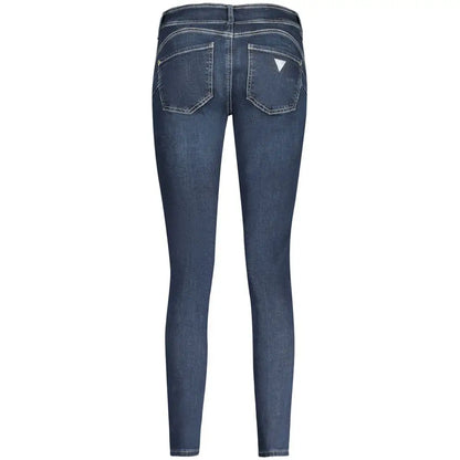 Guess Jeans Blue Cotton Women Skinny Jean - Jeans