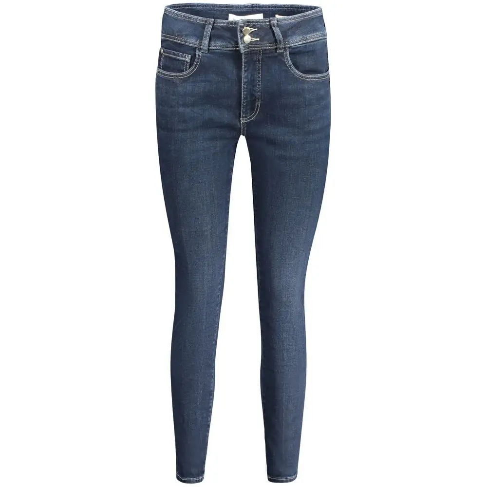 Guess Jeans Blue Cotton Women Skinny Jean - Jeans