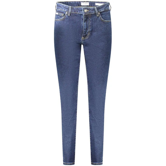 Guess jeans blue bomulds skinny jeans i mørkeblå denim med slim fit