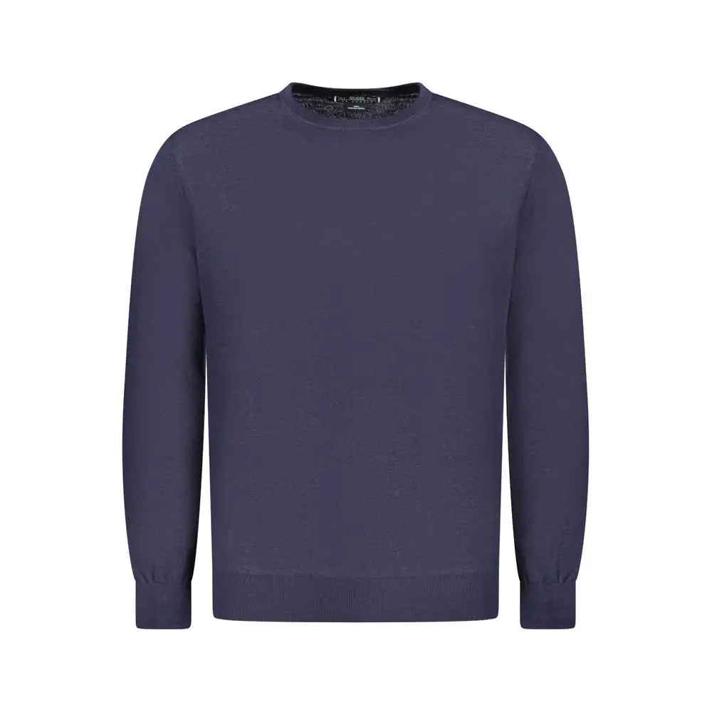 Guess Jeans Blue Wool Sweater - Sweaters