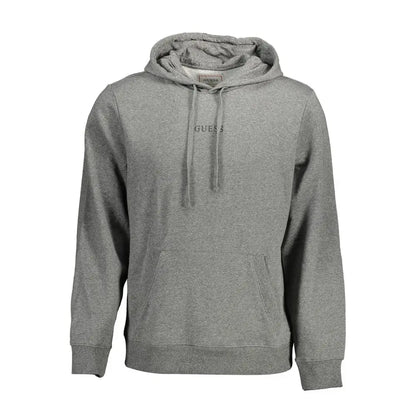 Guess Jeans Grigio Organic Cotton Men’s Sweatshirt - S