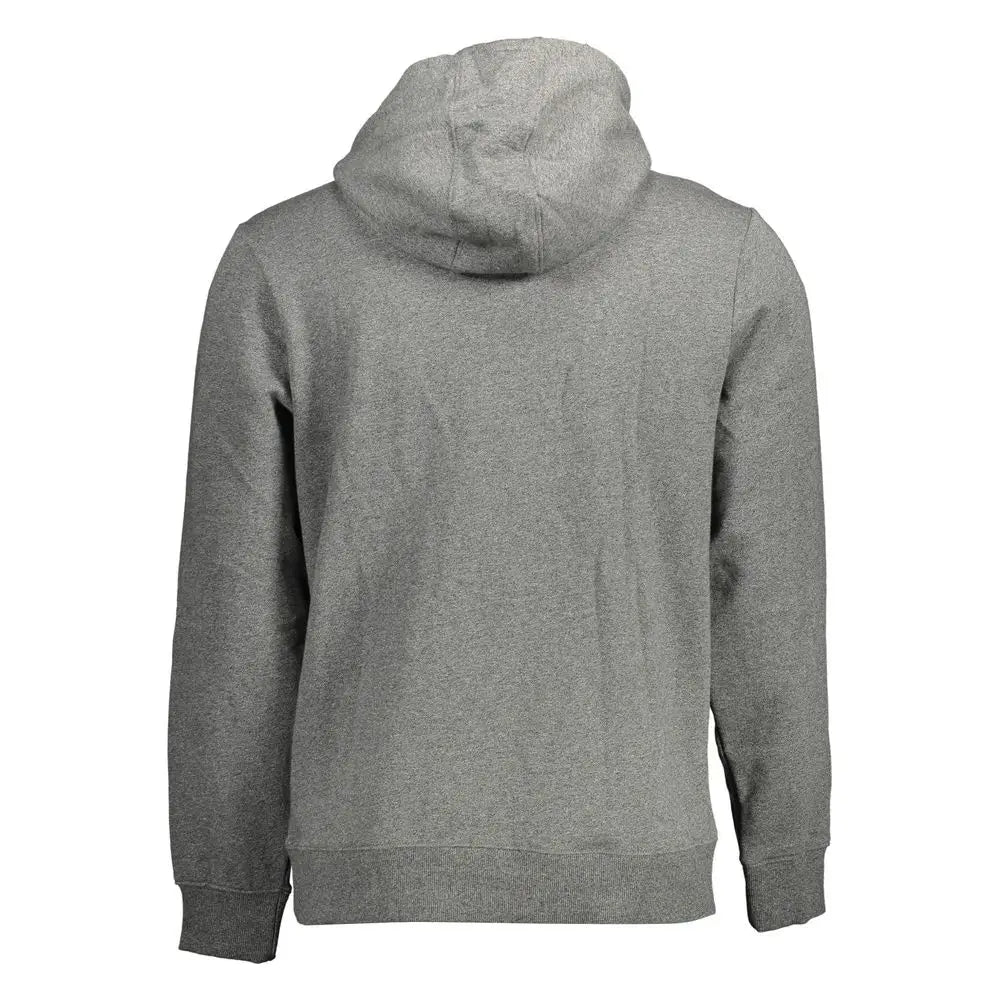 Guess Jeans Grigio Organic Cotton Men’s Sweatshirt - S