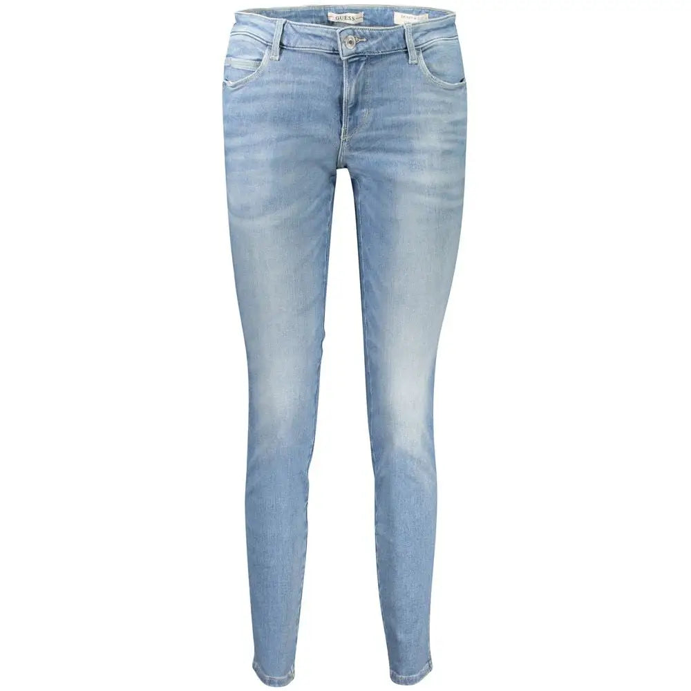 Guess Jeans Light Blue Cotton Jeans & Pant - Jeans