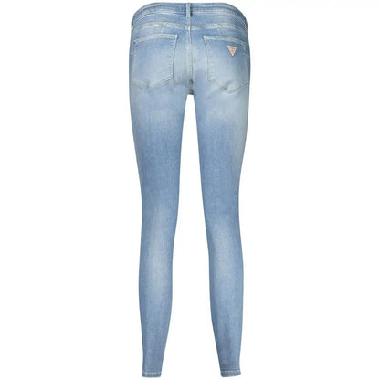 Guess Jeans Light Blue Cotton Jeans & Pant - Jeans