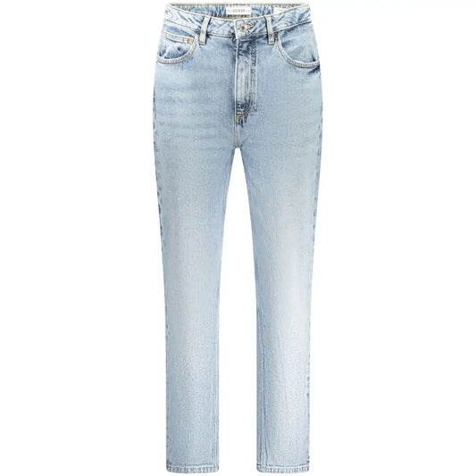 Guess Jeans Light Blue Cotton Jeans & Pant - Jeans