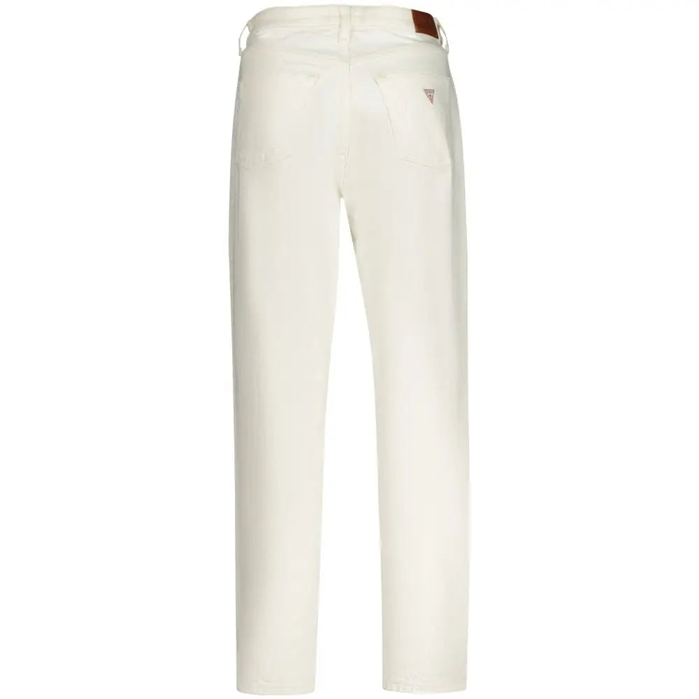 Guess Jeans White Cotton Women Jeans - Jeans