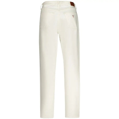 Guess Jeans White Cotton Women Jeans - Jeans