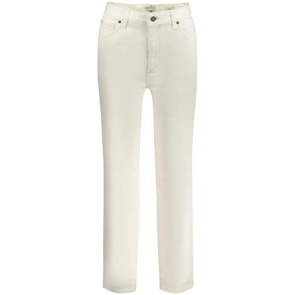Guess Jeans White Cotton Women Jeans - Jeans
