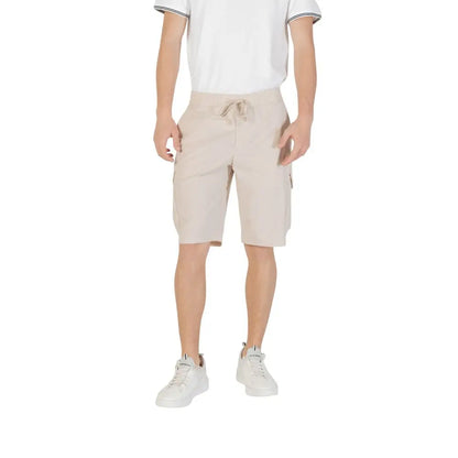 Hugo Boss Beige Polyester Bermuda