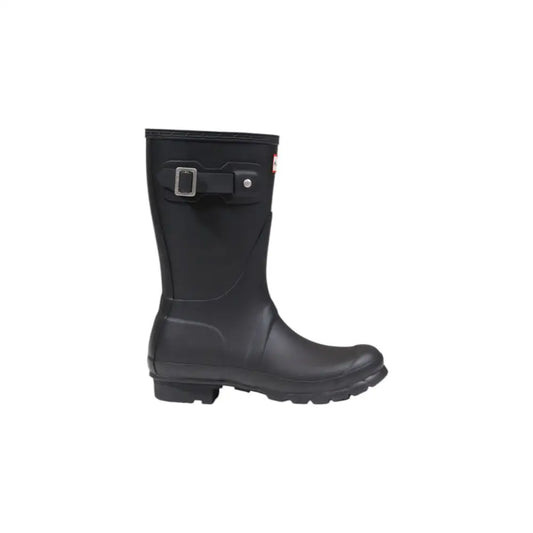 Hunter Black Recycled Polyester Boot - EU36/US6 - Støvler