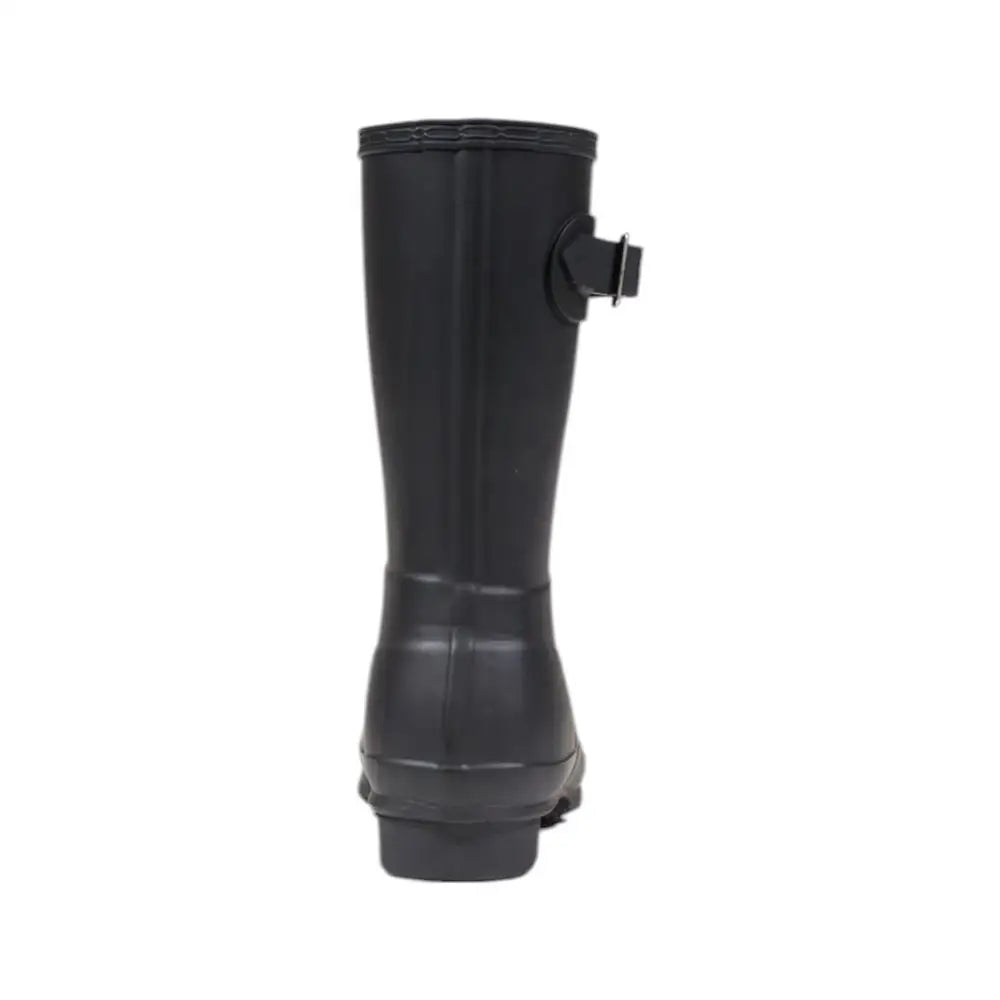Hunter Black Recycled Polyester Boot - EU36/US6 - Støvler