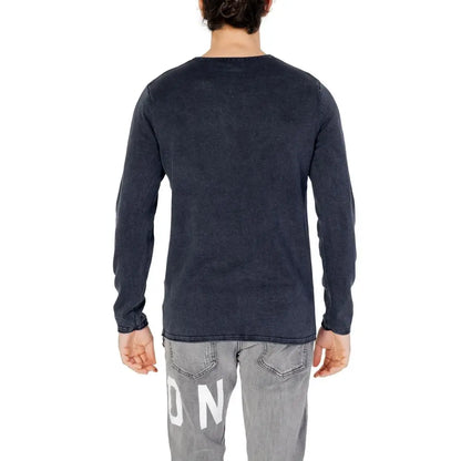 Jack Jones Blue Cotton Sportswear
