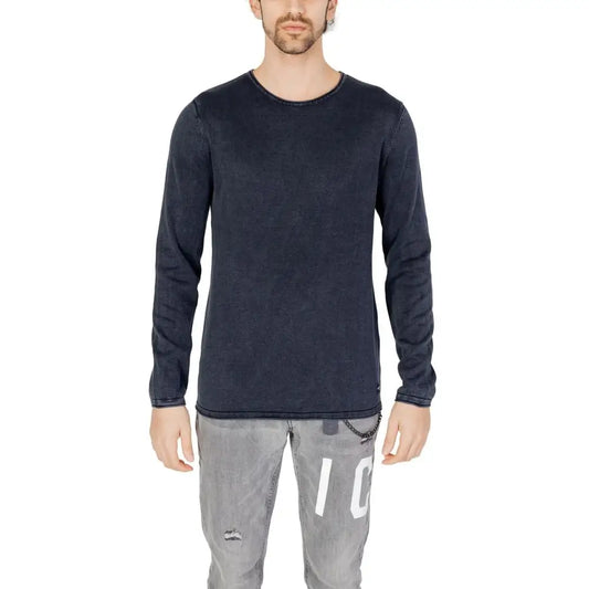 Jack Jones Blue Cotton Sportswear