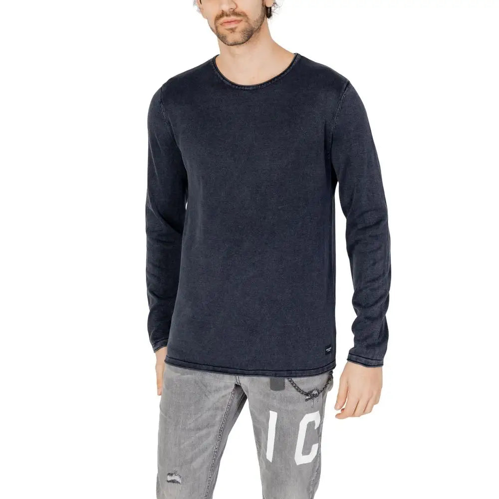 Jack Jones Blue Cotton Sportswear