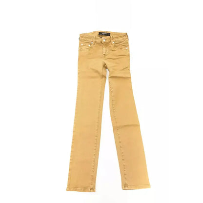 Jacob Cohen Beige Cotton Women Jeans
