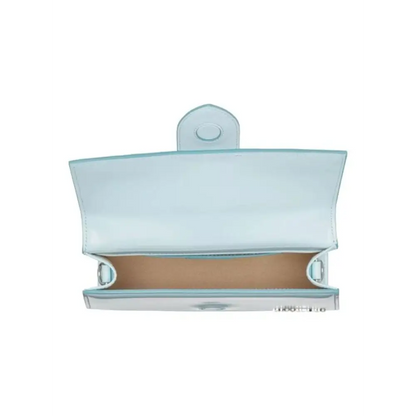 Jacquemus Grand Bambino i lys blå læder, 100% originale brands