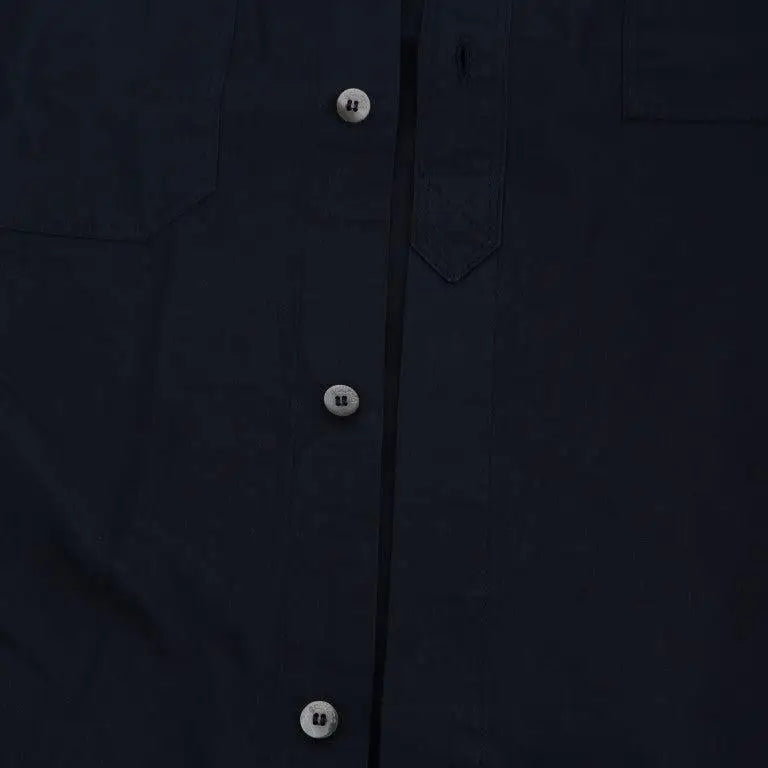 John Galliano Blue Casual Cotton Long Sleeve Shirt