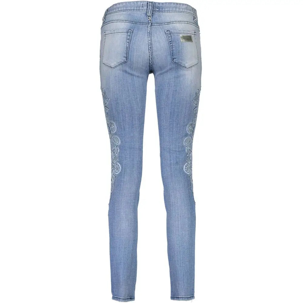 Just Cavalli Light Blue Cotton Women Jeans - Jeans