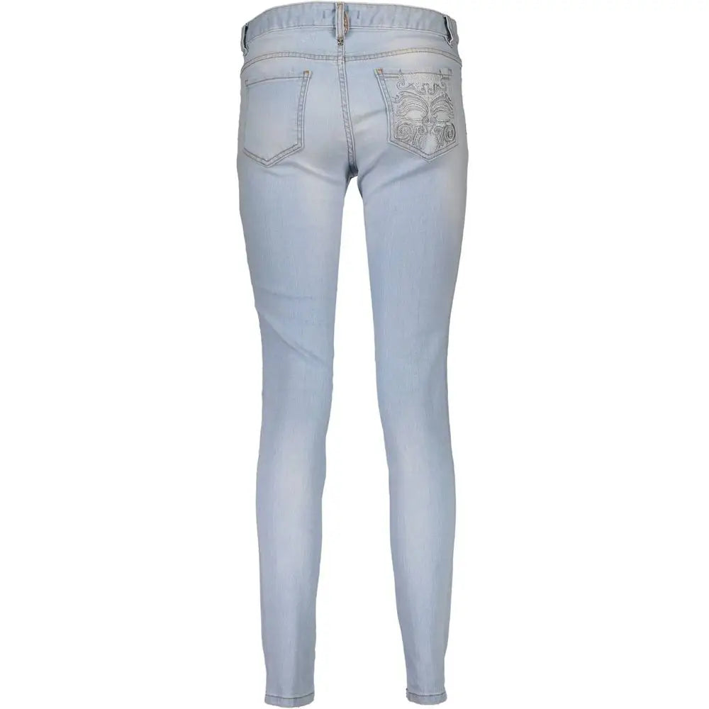 Just Cavalli Light Blue Cotton Women Jeans - Jeans