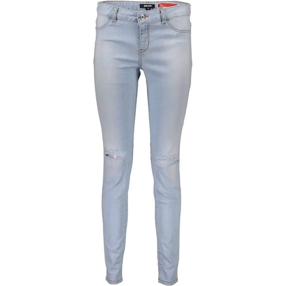 Just Cavalli Light Blue Cotton Women Jeans - Jeans