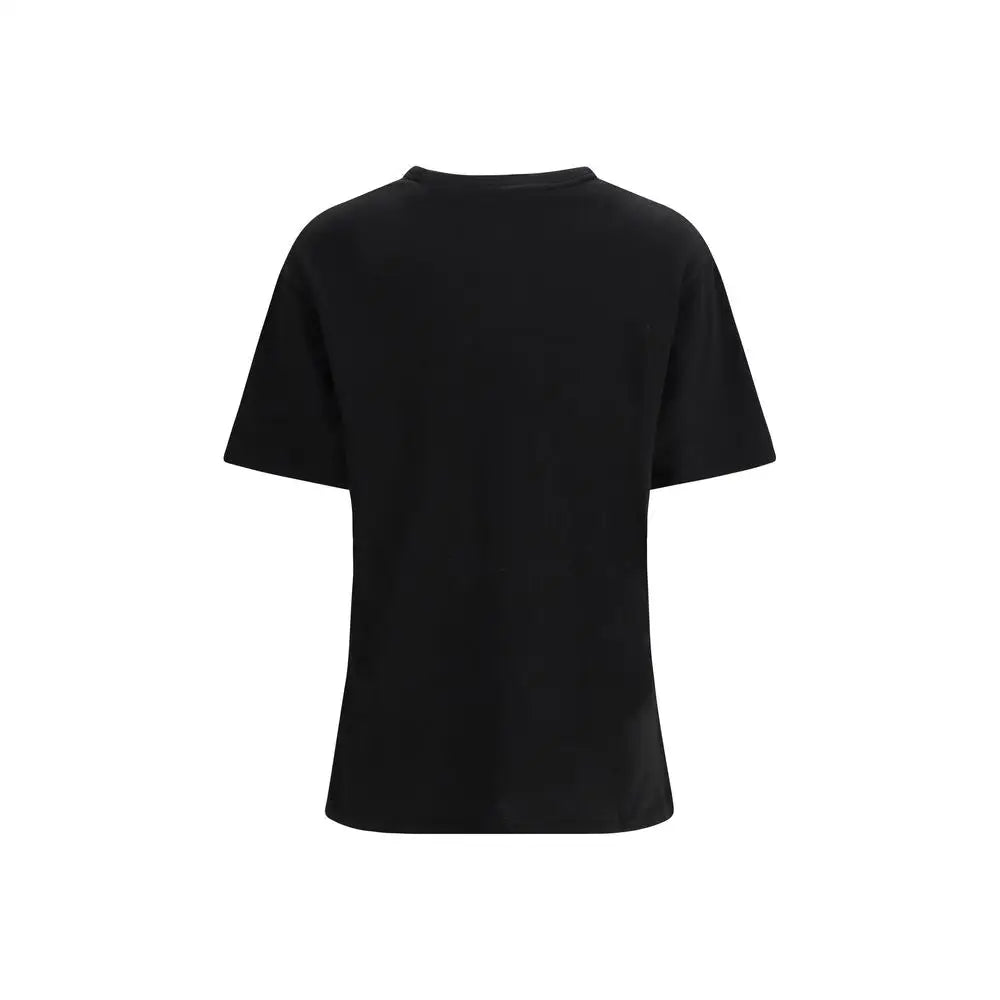 Kenzo sort bomuld t-shirt, outlet mærkevarer, spar 30-70%