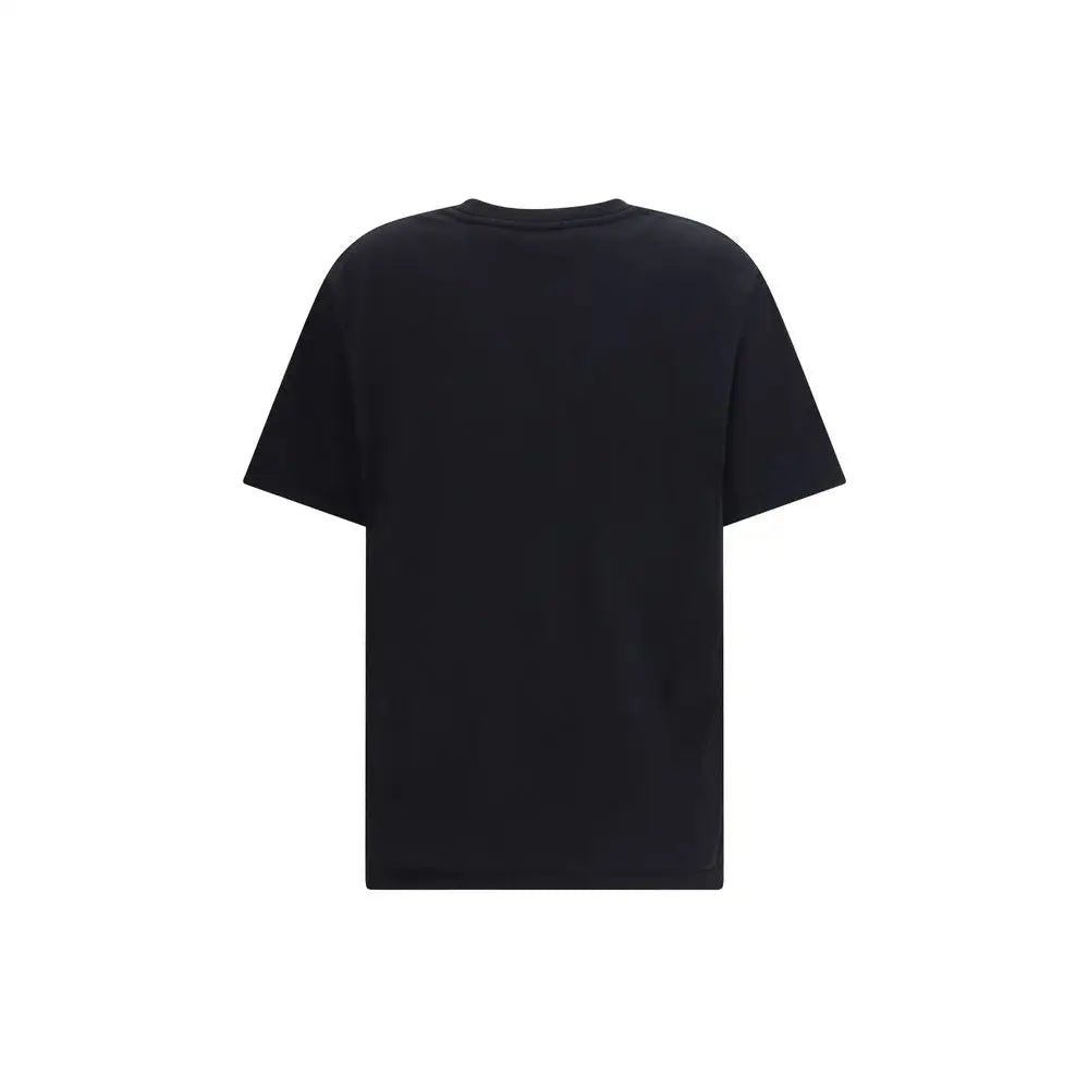 Kenzo black cotton t-shirt med kortærmet crew neck design