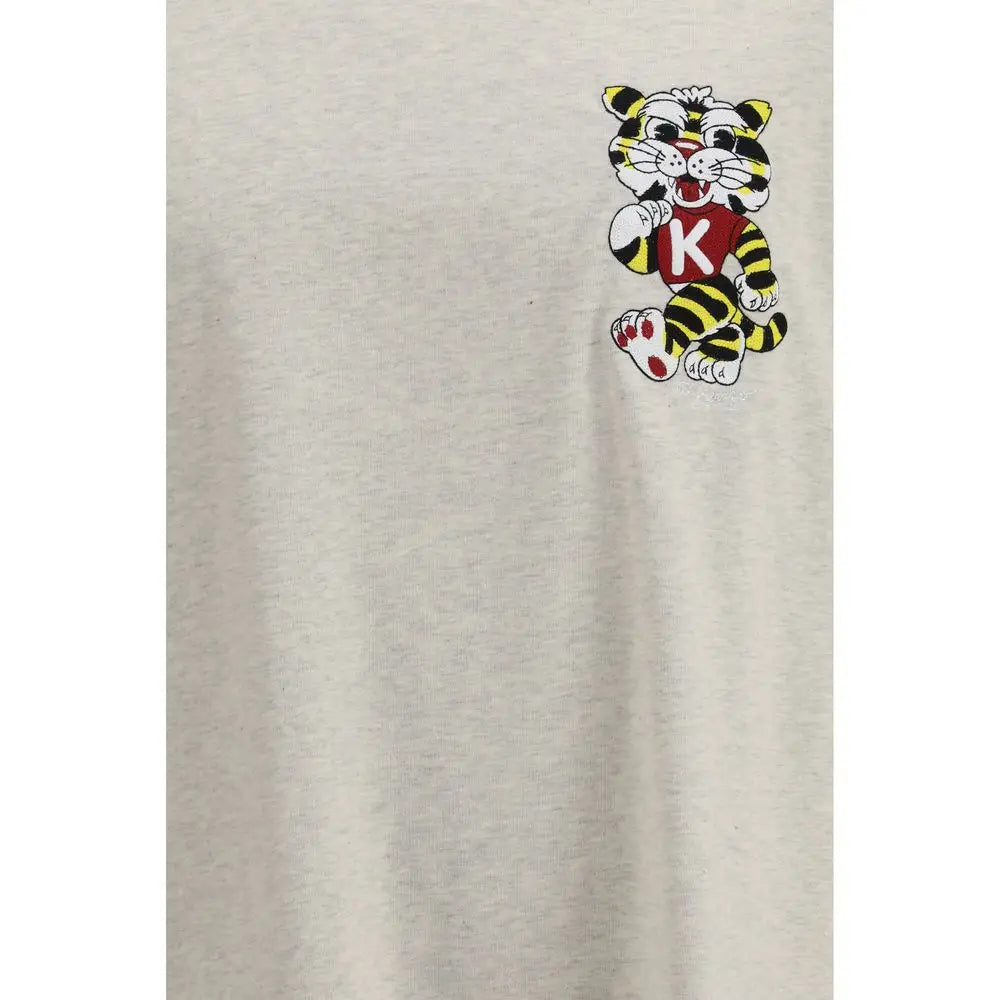 Kenzo Gray Cotton Sportswear - T-shirts