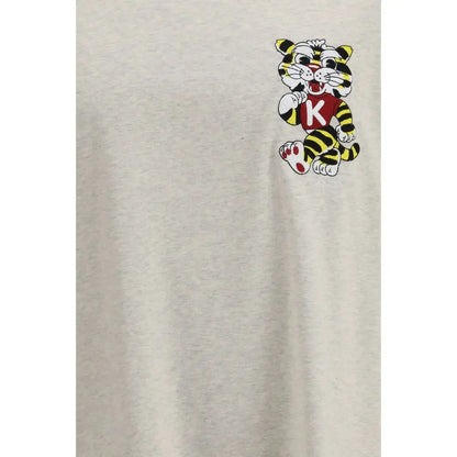 Kenzo Gray Cotton Sportswear - T-shirts