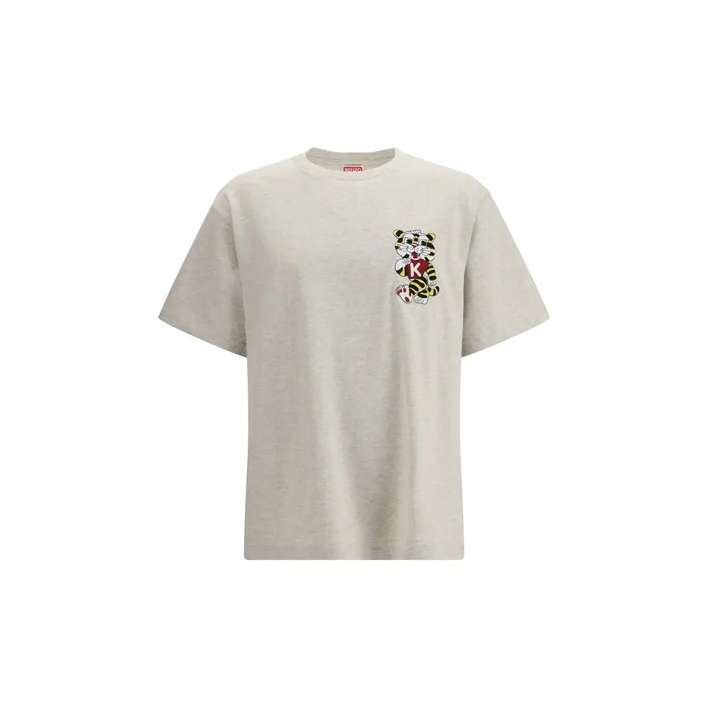 Kenzo Gray Cotton Sportswear - T-shirts