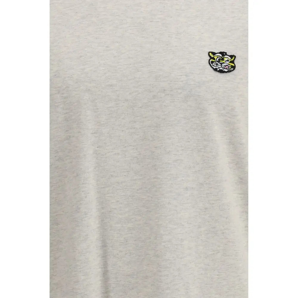 Kenzo Gray Cotton T-Shirt - T-shirts