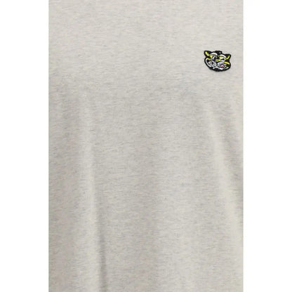 Kenzo Gray Cotton T-Shirt - T-shirts