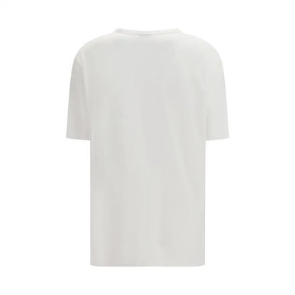 Kenzo white cotton t-shirt with short sleeves and crew neck
