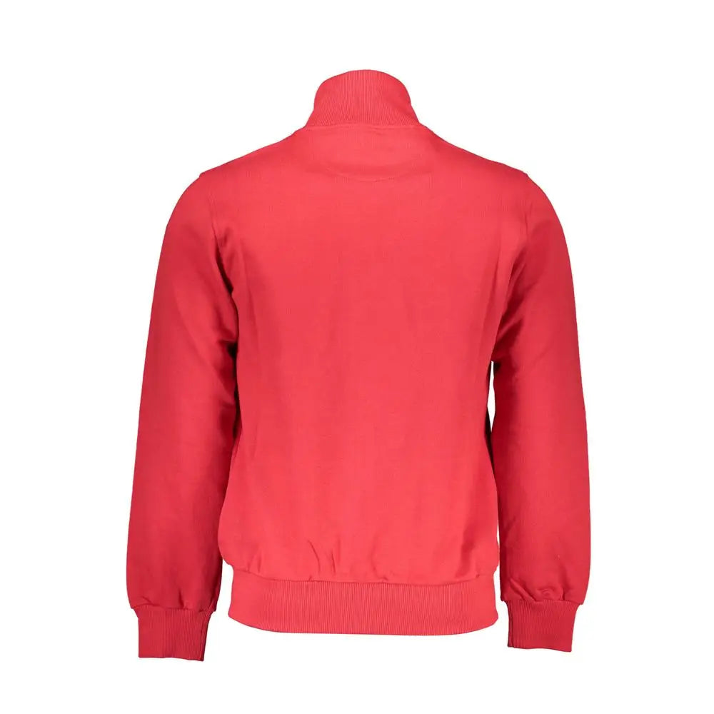 La Martina Red Cotton Men's Sweater