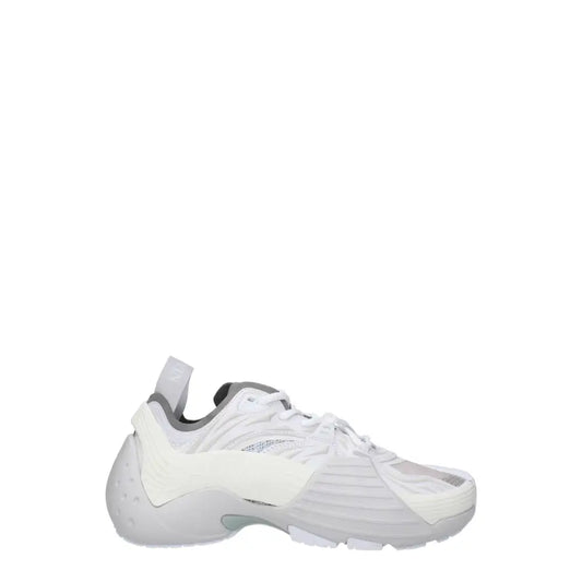 Lanvin White Leather Athletic Sneakers - Sneakers