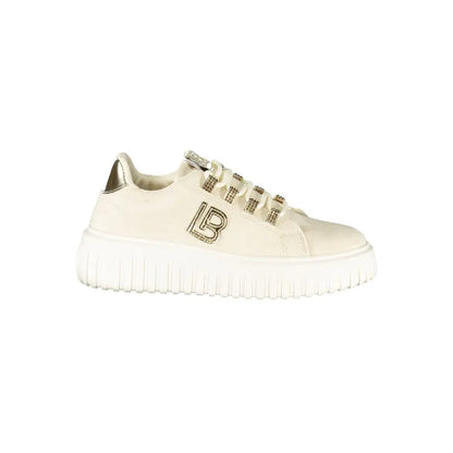 Laura Biagiotti Beige Polyester Sneakers - Sneakers