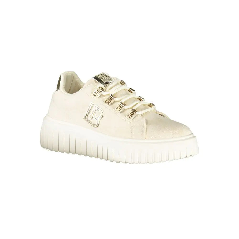 Laura Biagiotti Beige Polyester Sneakers - Sneakers