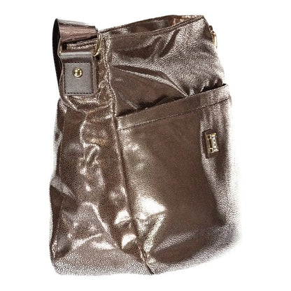 Laura Biagiotti Bronze Polyester Women Handbag - Håndtasker