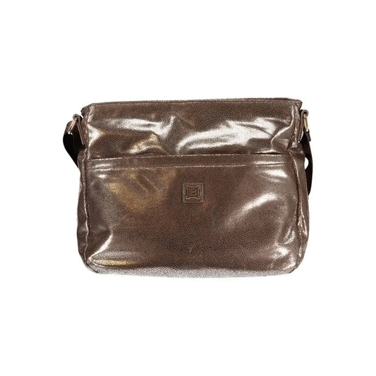Laura Biagiotti Bronze Polyester Women Handbag - Håndtasker