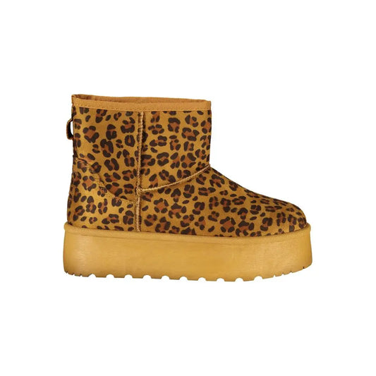 Laura Biagiotti Brown Polyester Ankle - Ankelstøvler