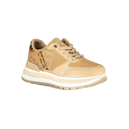 Laura Biagiotti Brown Polyester Sneakers - Sneakers