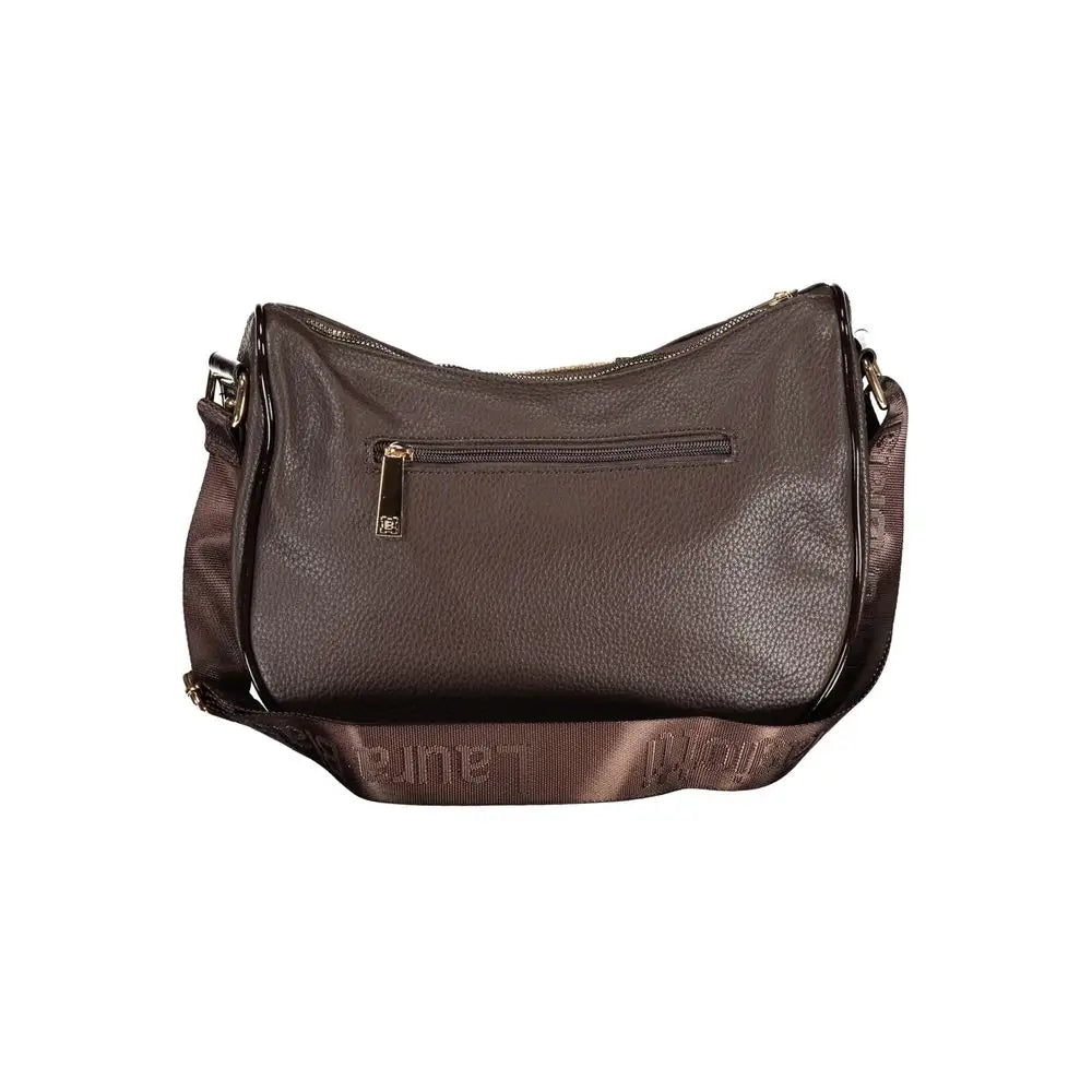 Laura Biagiotti Brown PVC Women Handbag - Håndtasker