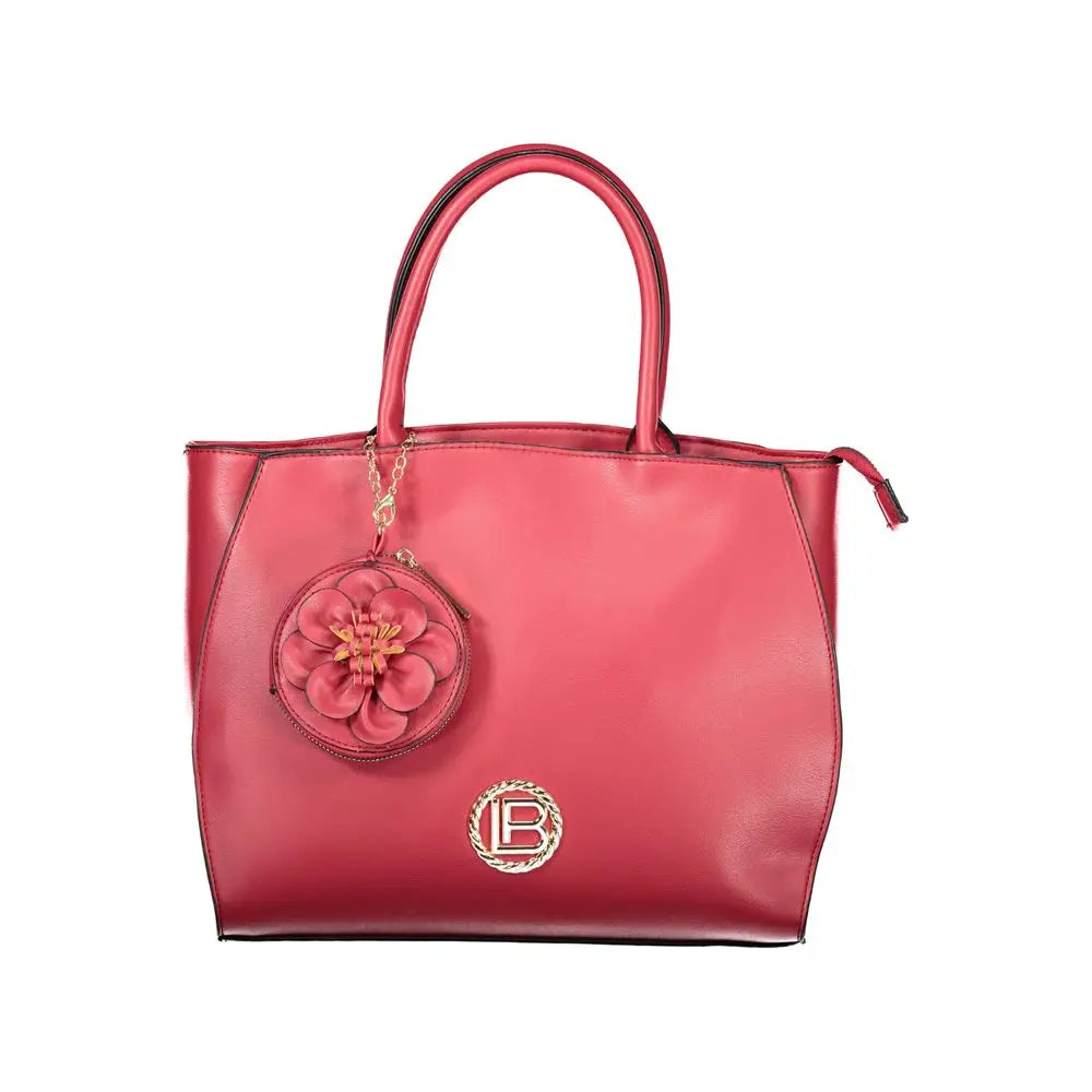 Laura Biagiotti Red PVC Women Handbag - Håndtasker