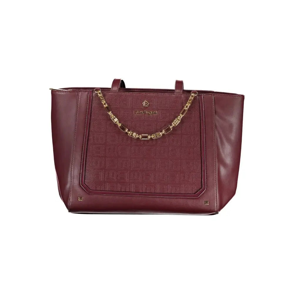 Laura Biagiotti Red PVC Women Handbag - Håndtasker